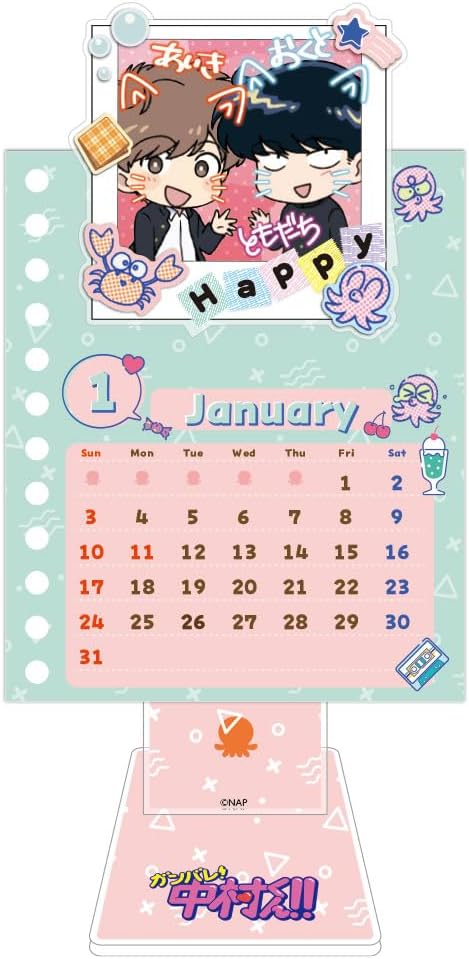 [BAJO PEDIDO] Calendario Acrílico Con Clip 2027 – Nakamura & Hirose
