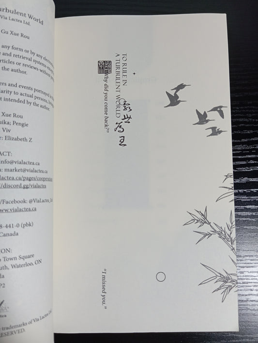 TO RULE IN A TURBULENT WORLD (NOVEL) VOL 01 MILKY WAY