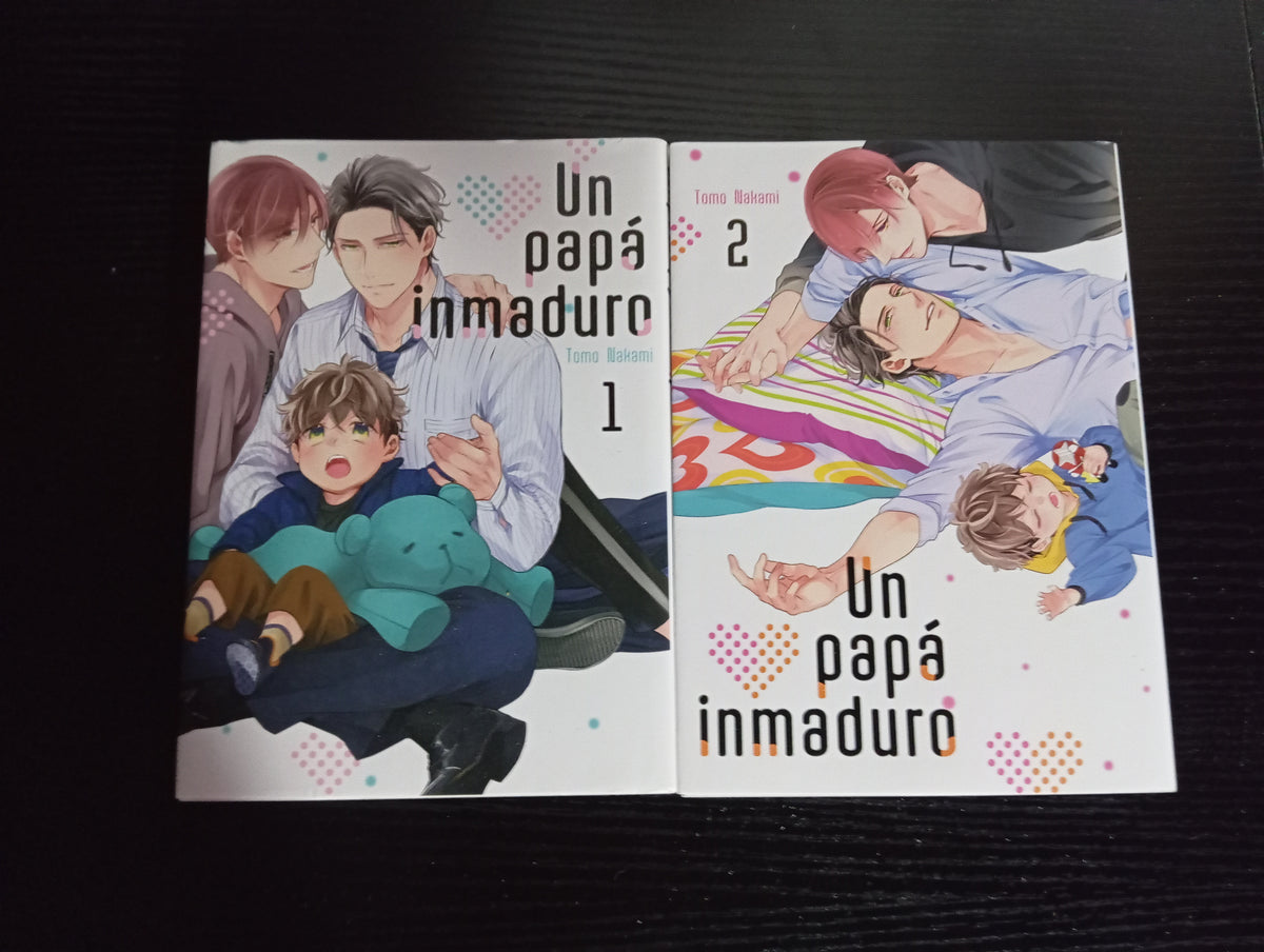 EIN UNREIFER VATER (BOY'S LOVE MANGA) - KOMPLETTPAKET BÄNDE 01 BIS 02 (GEBRAUCHT)