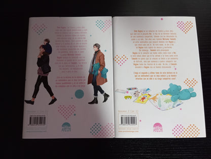 EIN UNREIFER VATER (BOY'S LOVE MANGA) - KOMPLETTPAKET BÄNDE 01 BIS 02 (GEBRAUCHT)