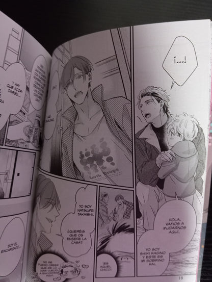 EIN UNREIFER VATER (BOY'S LOVE MANGA) - KOMPLETTPAKET BÄNDE 01 BIS 02 (GEBRAUCHT)