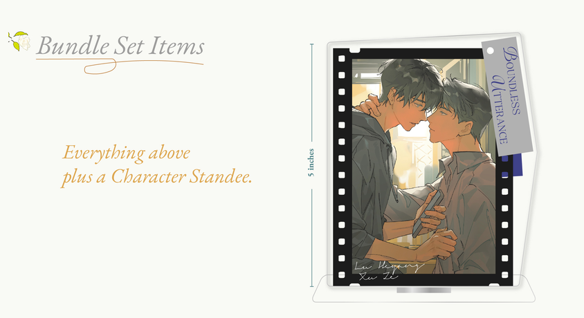 [PREVENTA] BOUNDLESS UTTERANCE (NOVELA) VOL 01 HAI TANG BOOKS ED ESPECIAL (CON REGALOS EXCLUSIVOS)
