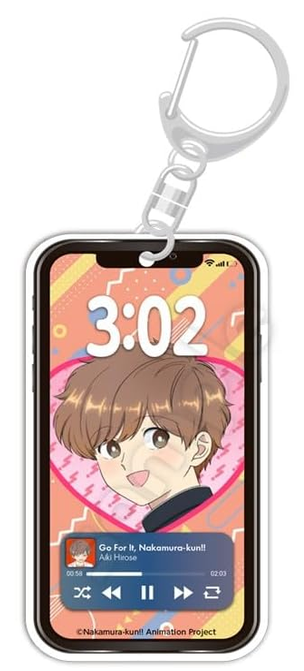 [BAJO PEDIDO] Llavero Acrílico Estilo Smartphone – Nakamura & Hirose