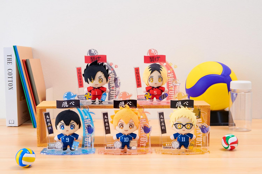 [BAJO PEDIDO] Stand Acrílico con Peluche Premium Akunui – Haikyuu!!