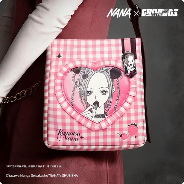 [BAJO PEDIDO] NANA - BOLSO DE MANO / BANDOLERA (MODELO KOMATSU NANA)